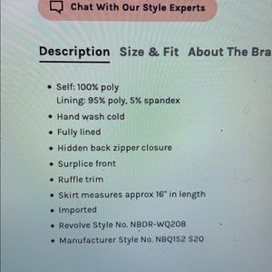 NBD Skirts - NBD mini skirt NBD Skirts - NBD mini skirt